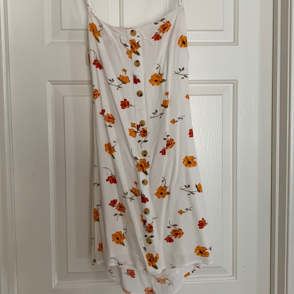 “L.A. HEARTS” - white floral dress